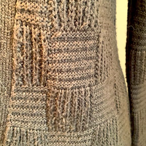Frenchi grey box knit cardigan - Picture 2 of 5